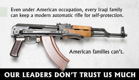 gun iraqi families crazy right wing facebook face book posts images