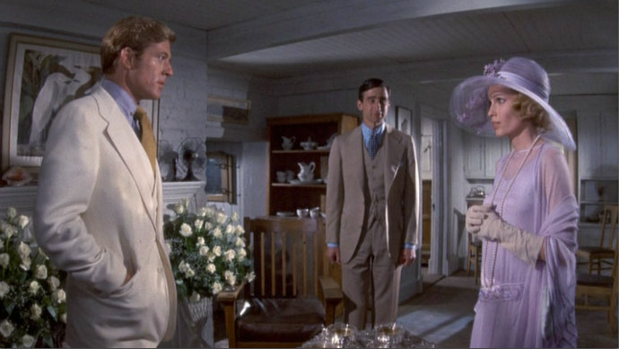 great gatsby 1974 coule tom daisy scene screen cap screencap still movie film redford