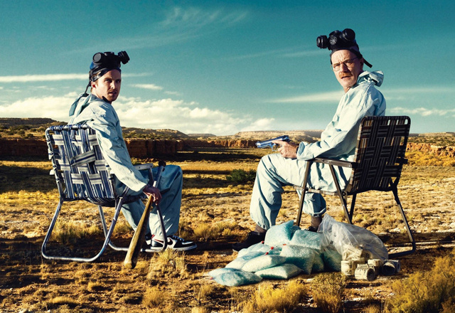 breaking bad jesse walter white mr. suites meth lab desert screenshot