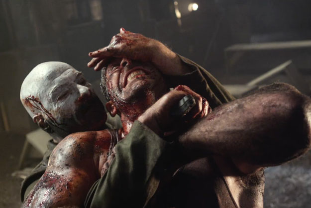 universal soldier day of reckoning review fight scene screen cap grab choke wrestling ufc