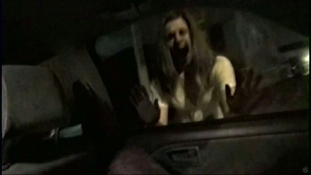 The hardest part of writing this review: most of the images of the film looks this grainy. In the actual film.