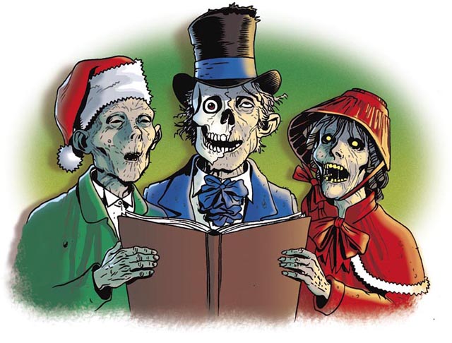 zombie xmas christmas funny list of dumb christmas shit