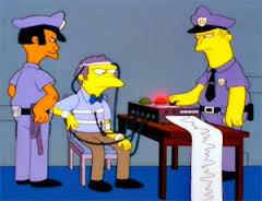 moe simpsons lie detector
