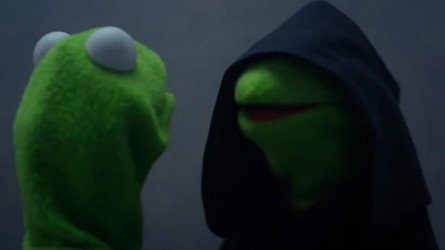 "I can feel your insipidness growing. Give in to the Dark Side of the Felt."