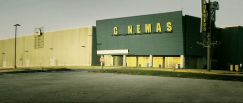 A movie theater that closed rather than show The Canyons.