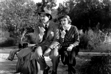 The Good Old Days, when homeless hitchhikers knew how to dress.