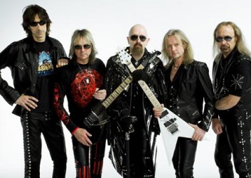 recent photo image judas priest full band old
