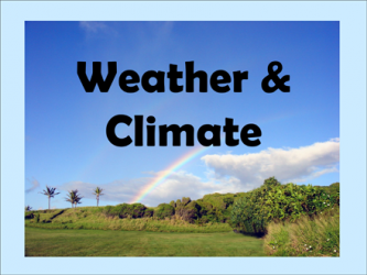 weather and climate
