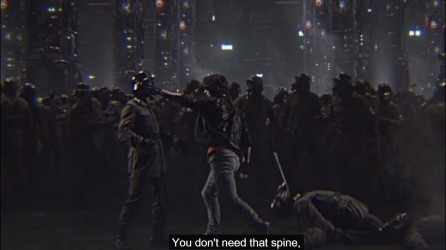 kungfury one liner spine