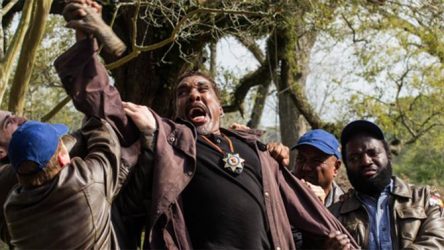 Police officer goes berserk Jeepers Creepers 3 (2017)